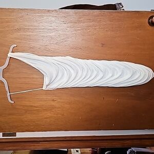 LIONESS Off-white Shimmery Mini Dress